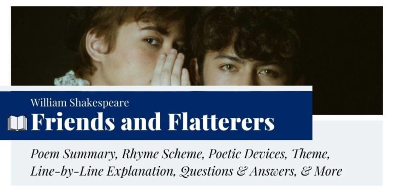 essay on friends and flatterers