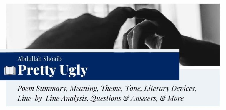 Analysis Of Pretty Ugly By Abdullah Shoaib - Poemotopia