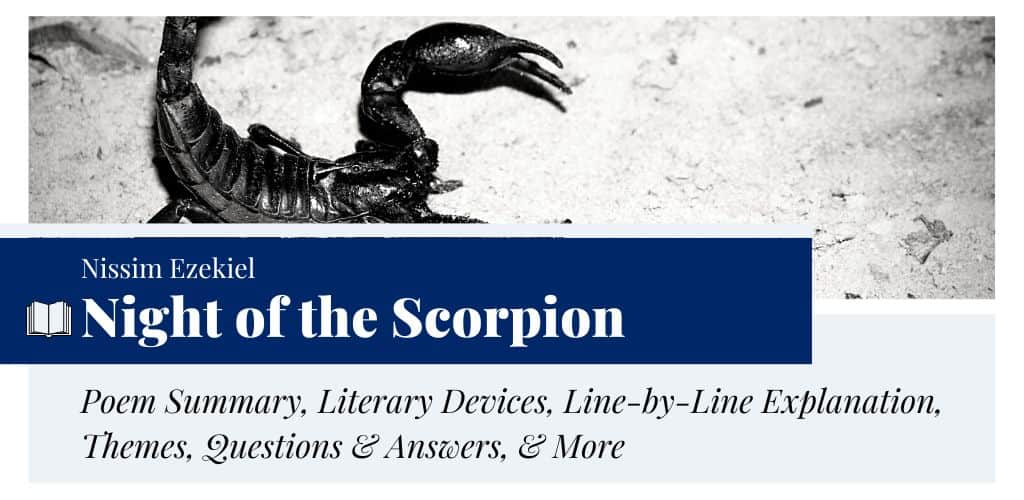 Analysis of Night of the Scorpion by Nissim Ezekiel